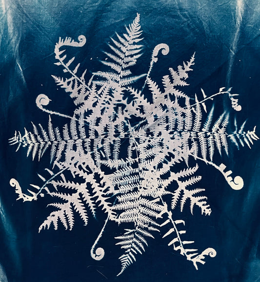 “Forever ferns” bandana