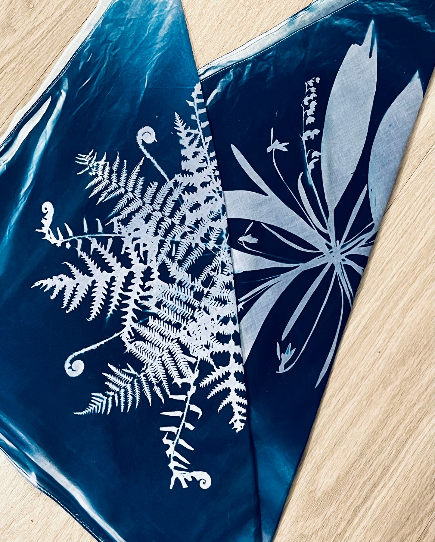 “Delicate blooms” bandana