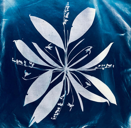 “Delicate blooms” bandana